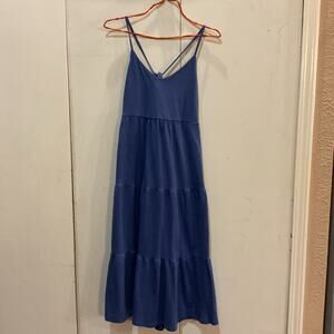 Old Navy Blue Midi Cami Swing Sundress NWT - Sz Small